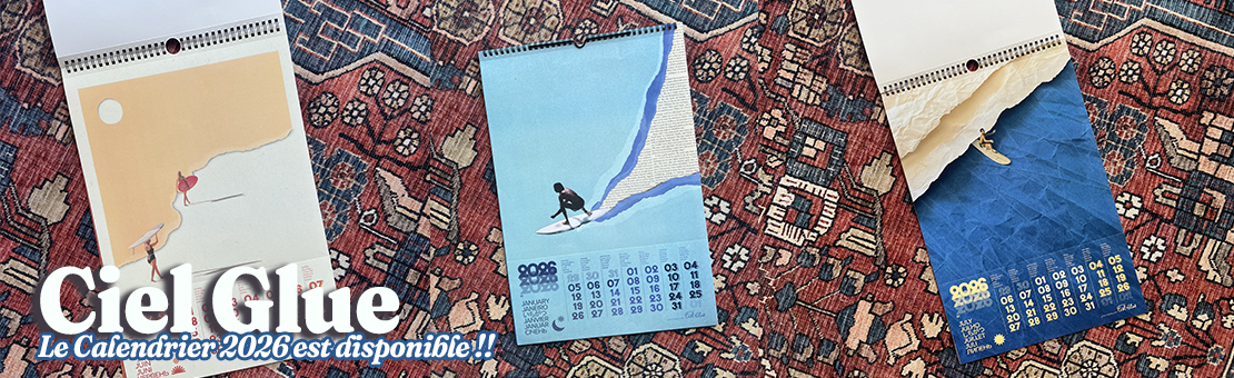 Le Calendrier 2026 de Ciel Glue